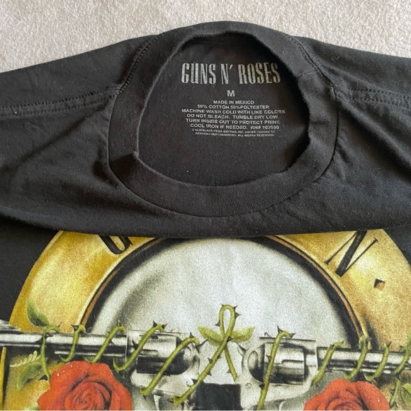 Guns N’ Roses Men’s T-Shirt Black Size Medium “Appetite For Destruction” Tee - Picture 2 of 6